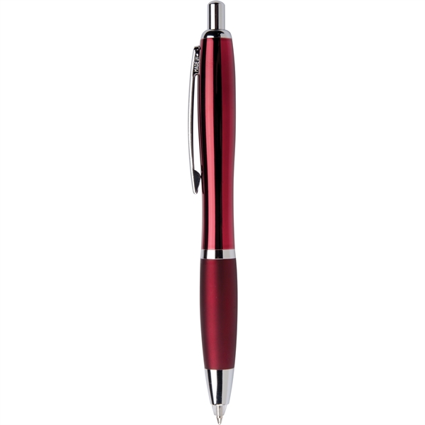 Santorini Torch pen features ergonomic pen body w/Blue Ink tip that... from ASI 61966 HPG / Hub Pen