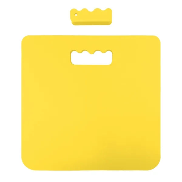 14" x 13.5" Rectangular cushion/pad made from closed cell foam. USA... from ASI 72805 NEP Promotions / NEP Promotions™