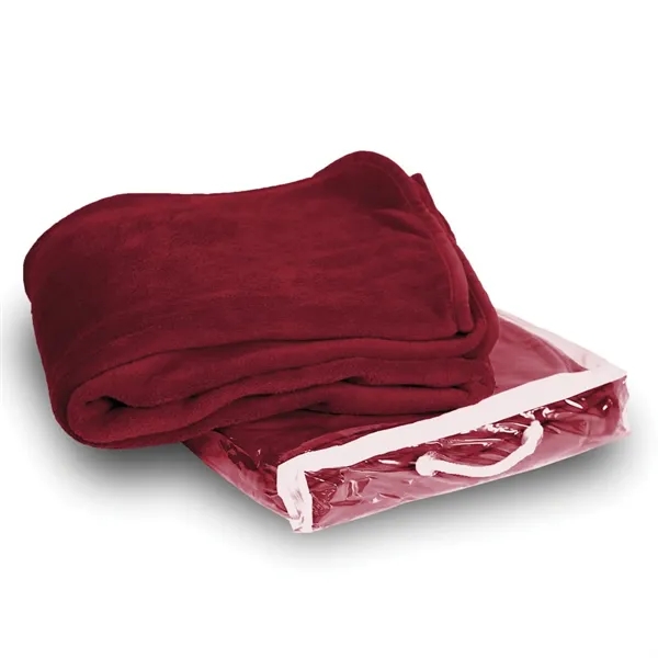 50" x 60" micro fleece blanket with matching tricot binding and... from ASI 90859 Tempo Industries Inc / Tempoline