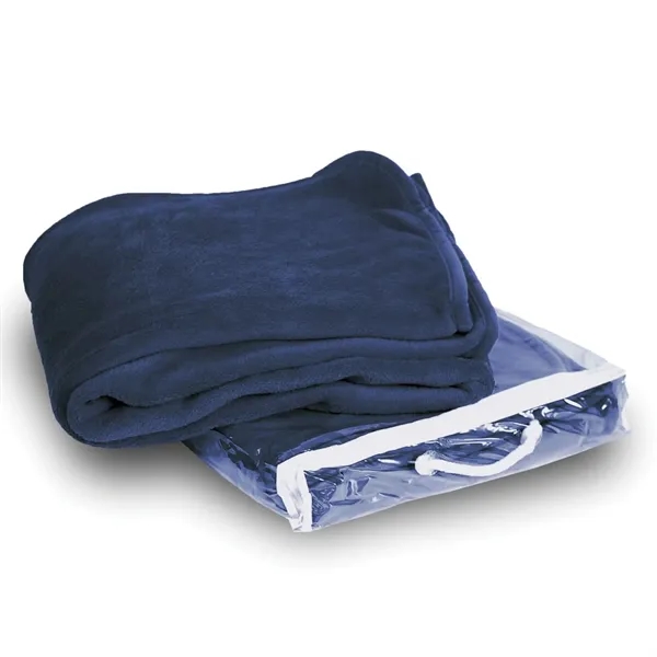 50" x 60" micro fleece blanket with matching tricot binding and... from ASI 90859 Tempo Industries Inc / Tempoline