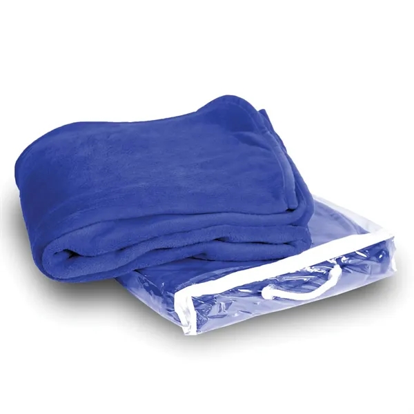 50" x 60" micro fleece blanket with matching tricot binding and... from ASI 90859 Tempo Industries Inc / Tempoline