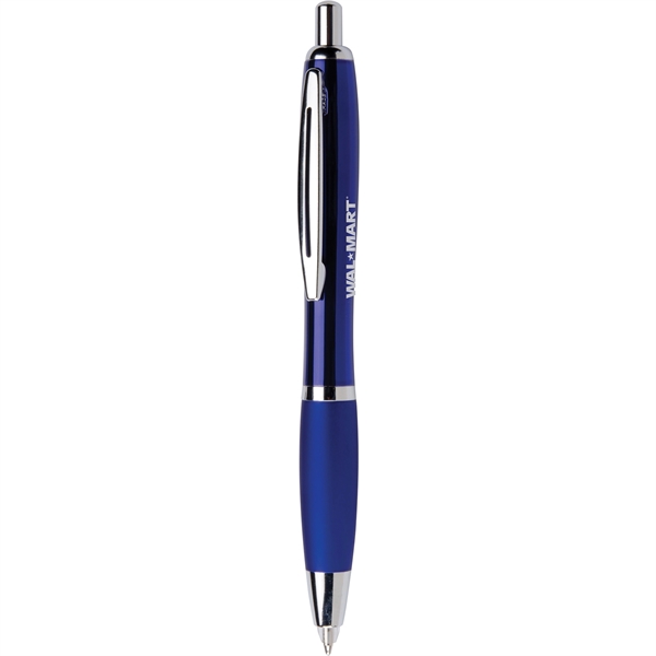 Santorini Torch pen features ergonomic pen body w/Blue Ink tip that... from ASI 61966 HPG / Hub Pen