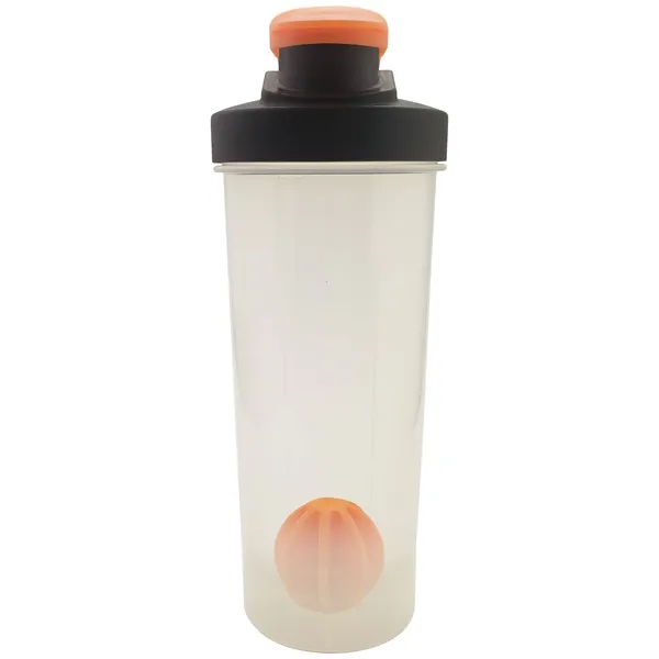 Portable 24 oz. Plastic Shaker Bottle with Mixer Ball... from ASI 80060 VisionUSA