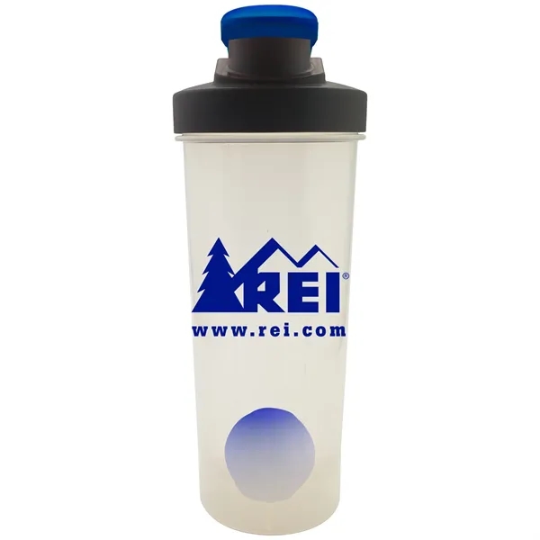 Portable 24 oz. Plastic Shaker Bottle with Mixer Ball... from ASI 80060 VisionUSA