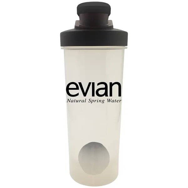 Portable 24 oz. Plastic Shaker Bottle with Mixer Ball... from ASI 80060 VisionUSA