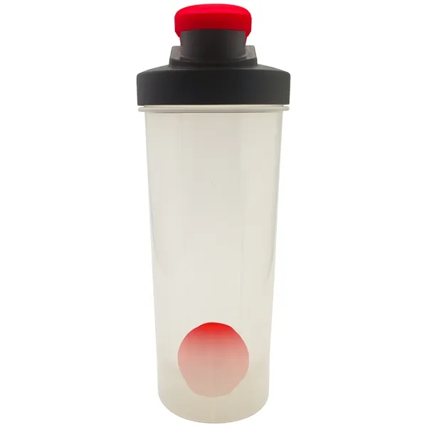 Portable 24 oz. Plastic Shaker Bottle with Mixer Ball... from ASI 80060 VisionUSA