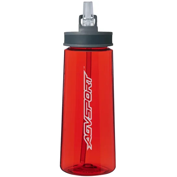 22 oz. Fresco Sports Bottle with Attached Spill Proof Straw... from ASI 80060 VisionUSA