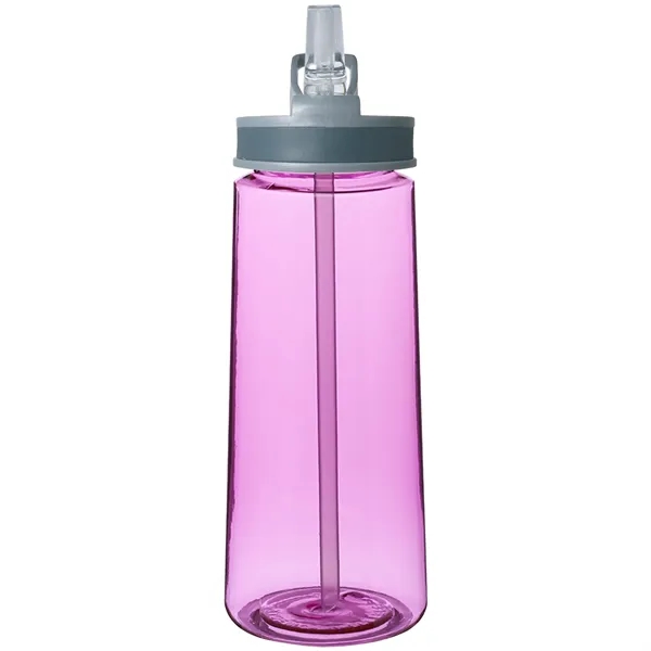 22 oz. Fresco Sports Bottle with Attached Spill Proof Straw... from ASI 80060 VisionUSA