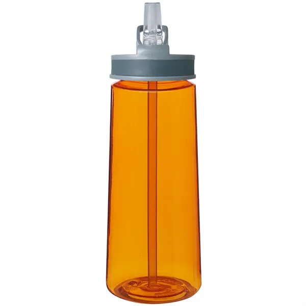 22 oz. Fresco Sports Bottle with Attached Spill Proof Straw... from ASI 80060 VisionUSA