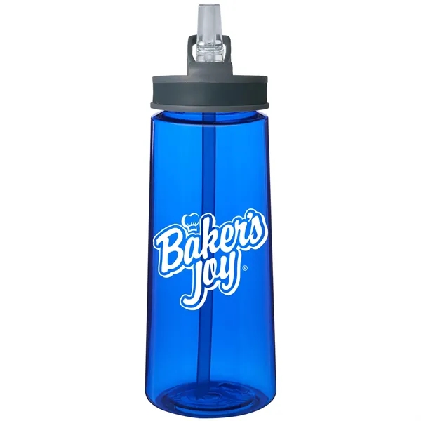 22 oz. Fresco Sports Bottle with Attached Spill Proof Straw... from ASI 80060 VisionUSA