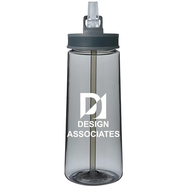 22 oz. Fresco Sports Bottle with Attached Spill Proof Straw... from ASI 80060 VisionUSA