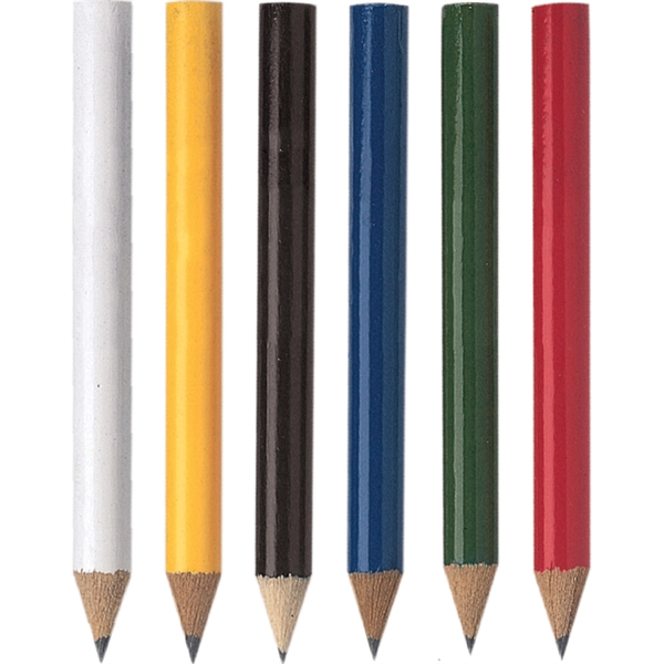 Number 2 round golf pencil available in multiple colors... from ASI 61966 HPG / Hub Pen