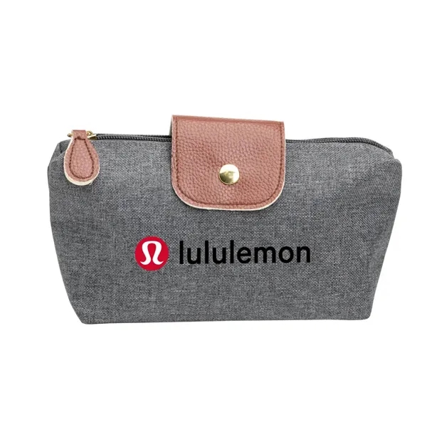 Compact cosmetic bag, perfect for traveling and day trips. Fashionable etched... from ASI 84592 St Regis Group