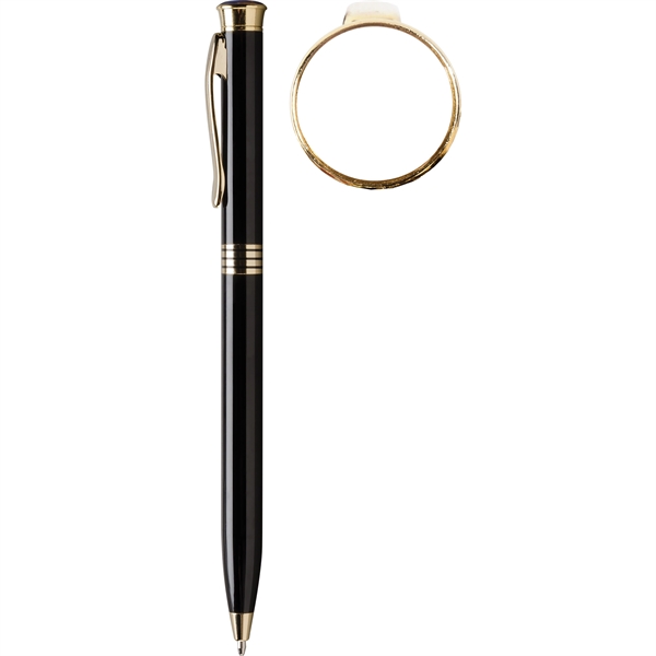 The Bishop Photo Dome Pen is a a slim twist-action ballpoint... from ASI 61966 HPG / Hub Pen
