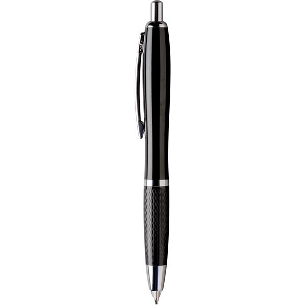 Mltifunction pen with engraved accents, high gloss enamel, knurled grip and... from ASI 61966 HPG / Hub Pen