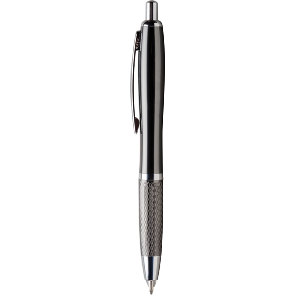 Mltifunction pen with engraved accents, high gloss enamel, knurled grip and... from ASI 61966 HPG / Hub Pen