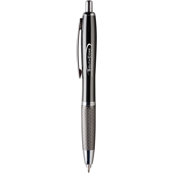 Mltifunction pen with engraved accents, high gloss enamel, knurled grip and... from ASI 61966 HPG / Hub Pen