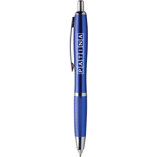 Mltifunction pen with engraved accents, high gloss enamel, knurled grip and... from ASI 61966 HPG / Hub Pen