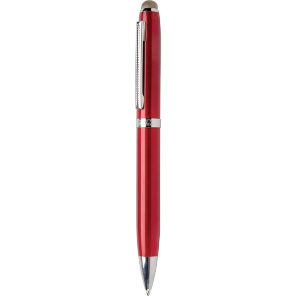 High gloss enamel metal executive twist action stylus tip pen with... from ASI 61966 HPG / Hub Pen