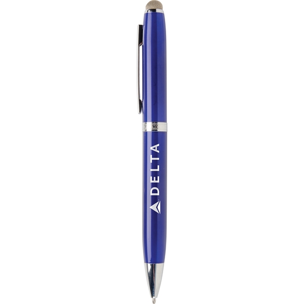 High gloss enamel metal executive twist action stylus tip pen with... from ASI 61966 HPG / Hub Pen
