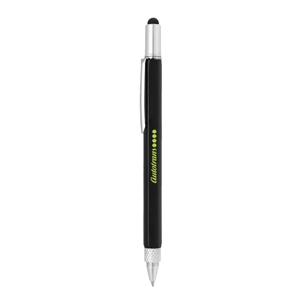 Stylus pen with short ruler on the barrel.... from ASI 31517 Admart Products / Admart Line