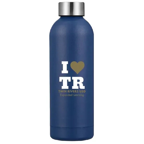 17oz Travel Stainless Steel compact water bottle w/lid... from ASI 39820 Opusline (Benmex) / Opus Line