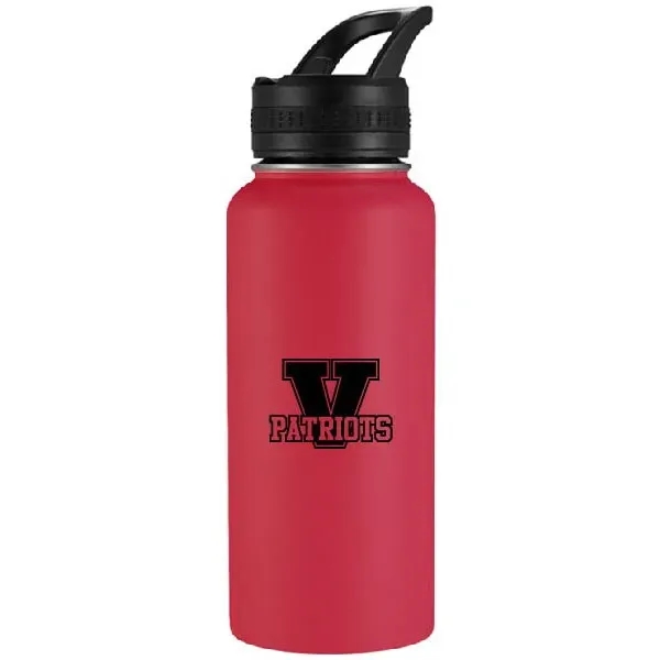 32oz Stainless Steel Vacuum Thermos Bottle Handle Lid... from ASI 39820 Opusline (Benmex) / Opus Line