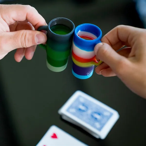 A 2oz mini humbler - that's a shot-sized tumbler with a... from ASI 87306 Silipint, Inc.