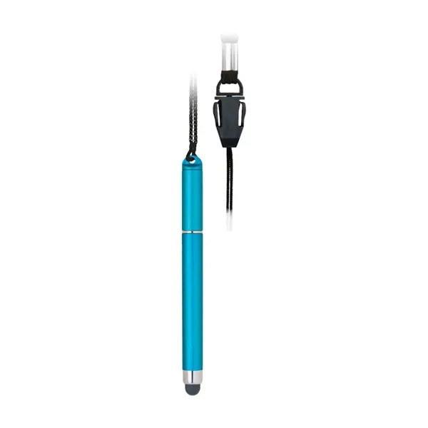 Plastic stylus pen in metallic barrel colors.... from ASI 31517 Admart Products / Admart Line
