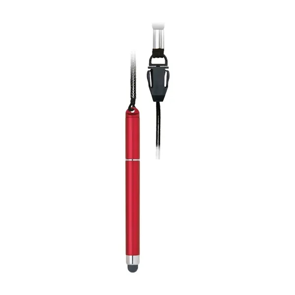 Plastic stylus pen in metallic barrel colors.... from ASI 31517 Admart Products / Admart Line