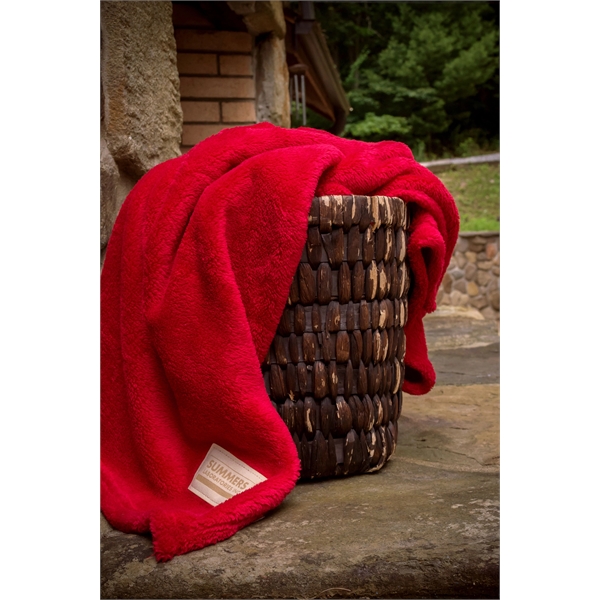 Soft and warm 50" x 60" blanket, 100% polyester.... from ASI 73520 Neet Feet / Kanata Blanket