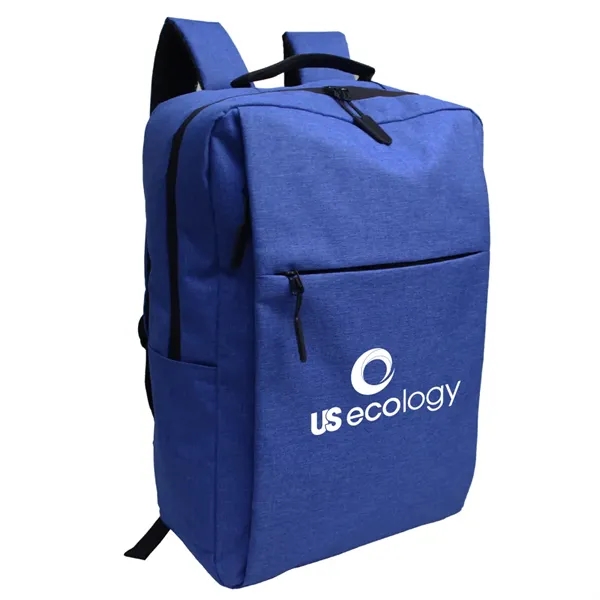 Backpack with large vertical zip pocket, Main compartment padded sleeve for... from ASI 79384 Preferred Nation Inc