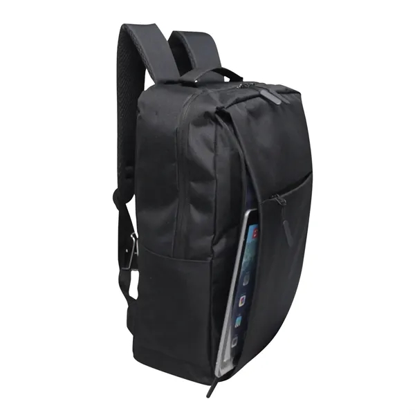 Backpack with large vertical zip pocket, Main compartment padded sleeve for... from ASI 79384 Preferred Nation Inc