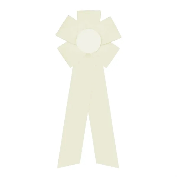 Rosette with two streamers 1 5/8" angled, 12" total length.... from ASI 93520 Ventura Inc