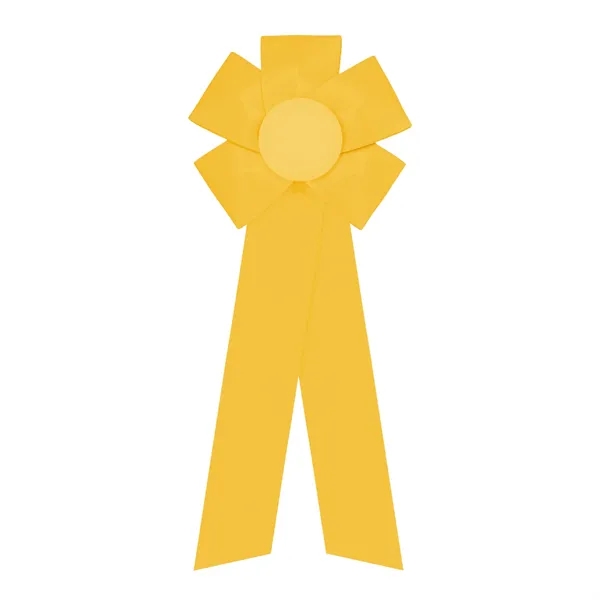 Rosette with two streamers 1 5/8" angled, 12" total length.... from ASI 93520 Ventura Inc