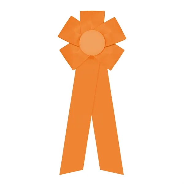 Rosette with two streamers 1 5/8" angled, 12" total length.... from ASI 93520 Ventura Inc