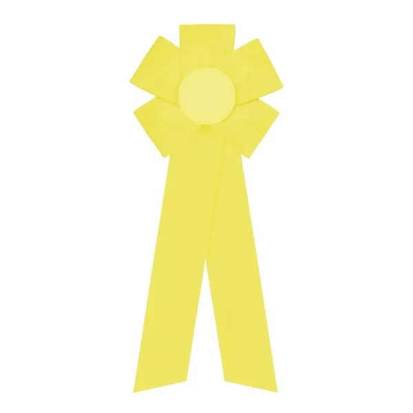 Rosette with two streamers 1 5/8" angled, 12" total length.... from ASI 93520 Ventura Inc