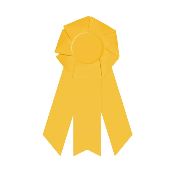 Rosette with 3 streamers, 2" middle dovetail and 1 5/8" sides... from ASI 93520 Ventura Inc