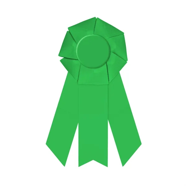 Rosette with 3 streamers, 2" middle dovetail and 1 5/8" sides... from ASI 93520 Ventura Inc