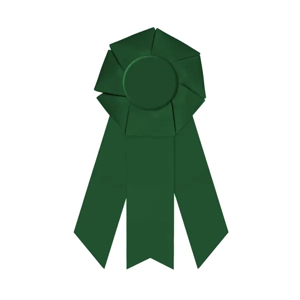 Rosette with 3 streamers, 2" middle dovetail and 1 5/8" sides... from ASI 93520 Ventura Inc