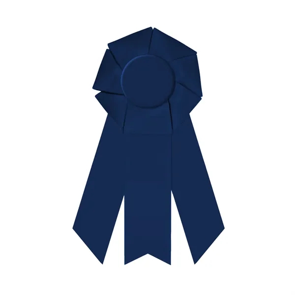 Rosette with 3 streamers, 2" middle dovetail and 1 5/8" sides... from ASI 93520 Ventura Inc