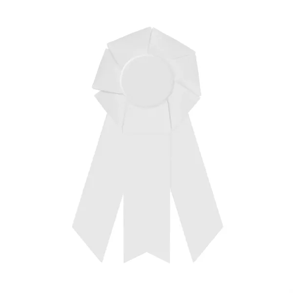 Rosette with 3 streamers, 2" middle dovetail and 1 5/8" sides... from ASI 93520 Ventura Inc