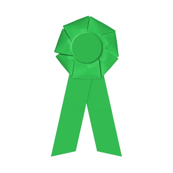 Rosette with two streamers 1 5/8" angled, 10" total length.... from ASI 93520 Ventura Inc