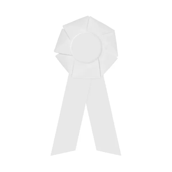 Rosette with two streamers 1 5/8" angled, 10" total length.... from ASI 93520 Ventura Inc