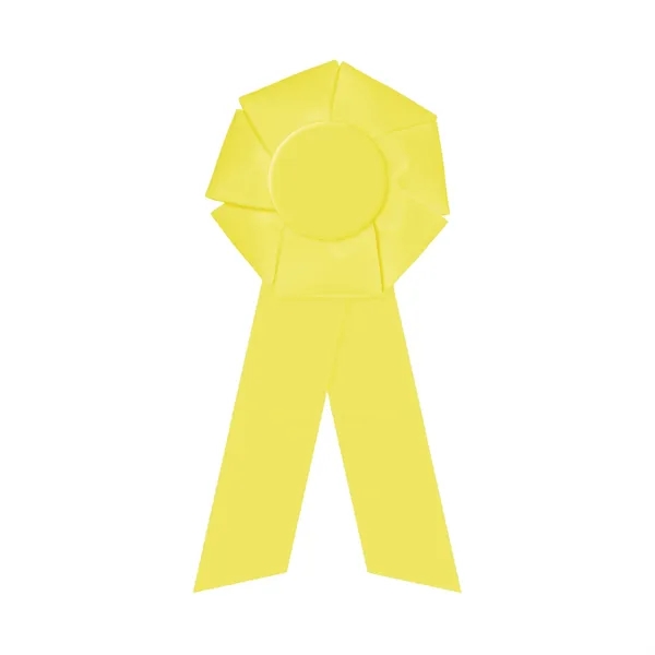 Rosette with two streamers 1 5/8" angled, 10" total length.... from ASI 93520 Ventura Inc