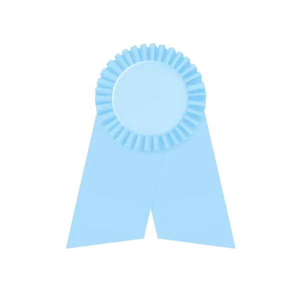 Rosette with two streamers 1 5/8" angled, 4 1/2" total length.... from ASI 93520 Ventura Inc