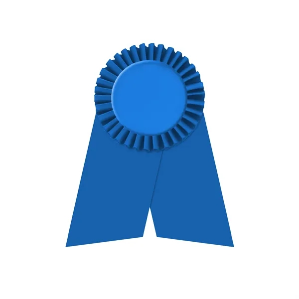 Rosette with two streamers 1 5/8" angled, 4 1/2" total length.... from ASI 93520 Ventura Inc