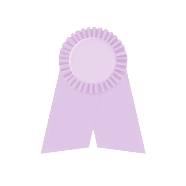 Rosette with two streamers 1 5/8" angled, 4 1/2" total length.... from ASI 93520 Ventura Inc