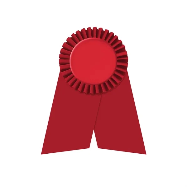 Rosette with two streamers 1 5/8" angled, 4 1/2" total length.... from ASI 93520 Ventura Inc