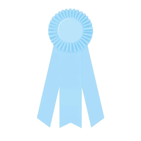 Rosette with 3" rosette, 3 streamers 1 5/8" middle dovetail and... from ASI 93520 Ventura Inc